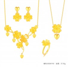 足金幸運草套裝